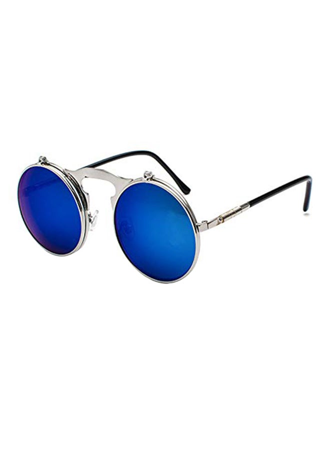 Vintage Punk Flip Double Lens Sunglasses - Lens Size: 50 mm