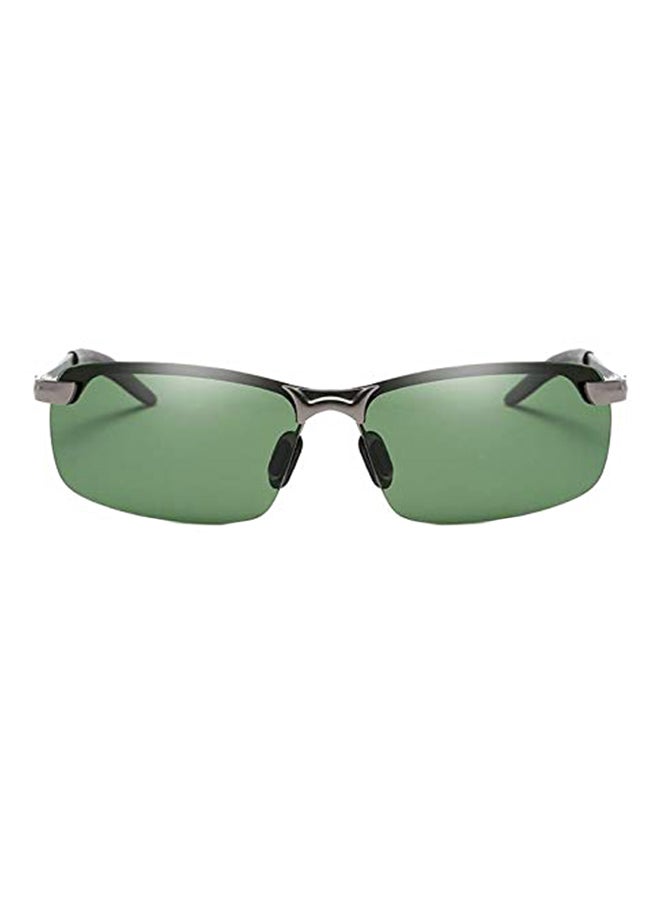 Men's Stylish Semi Rimless Sunglasses - Image 1