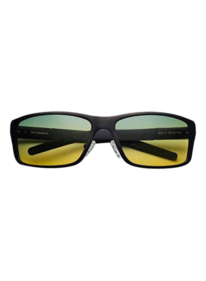 Men's Rectangular Day And Night Polarized Sunglasses