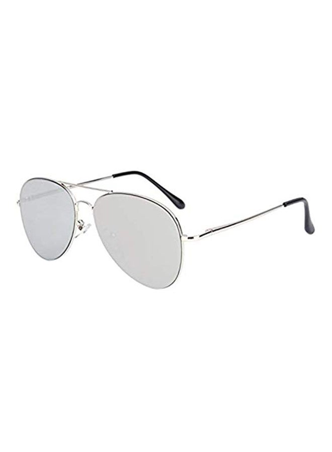 UV400 Retro Oversized Aviator Sunglasses - Image 2
