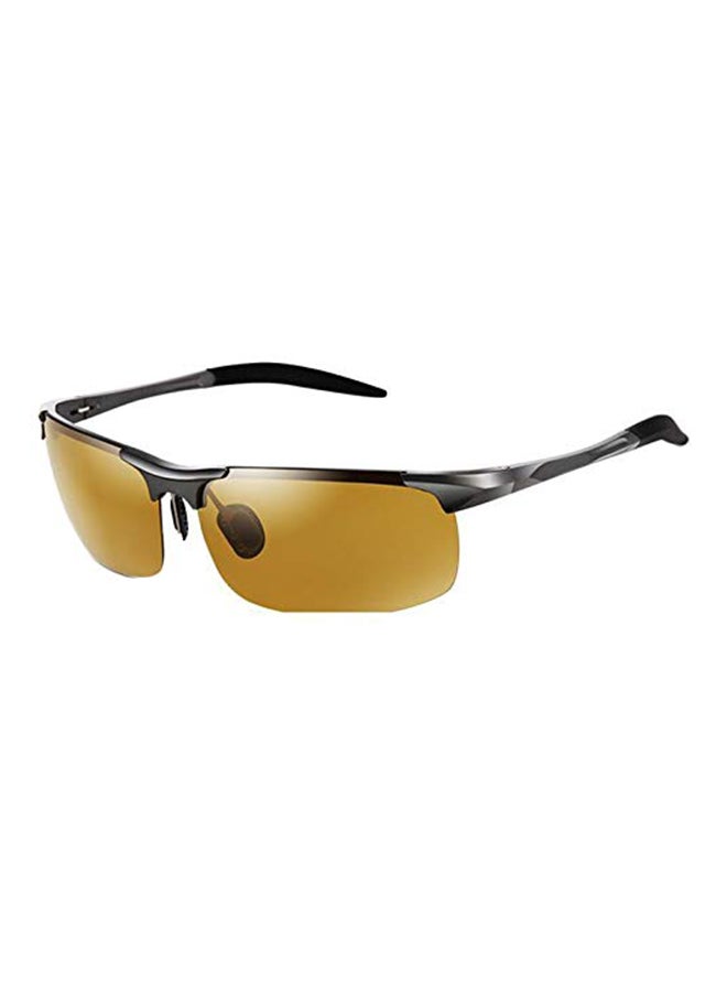 Men's Polarized Rectangular Outdoor Sunglasses
