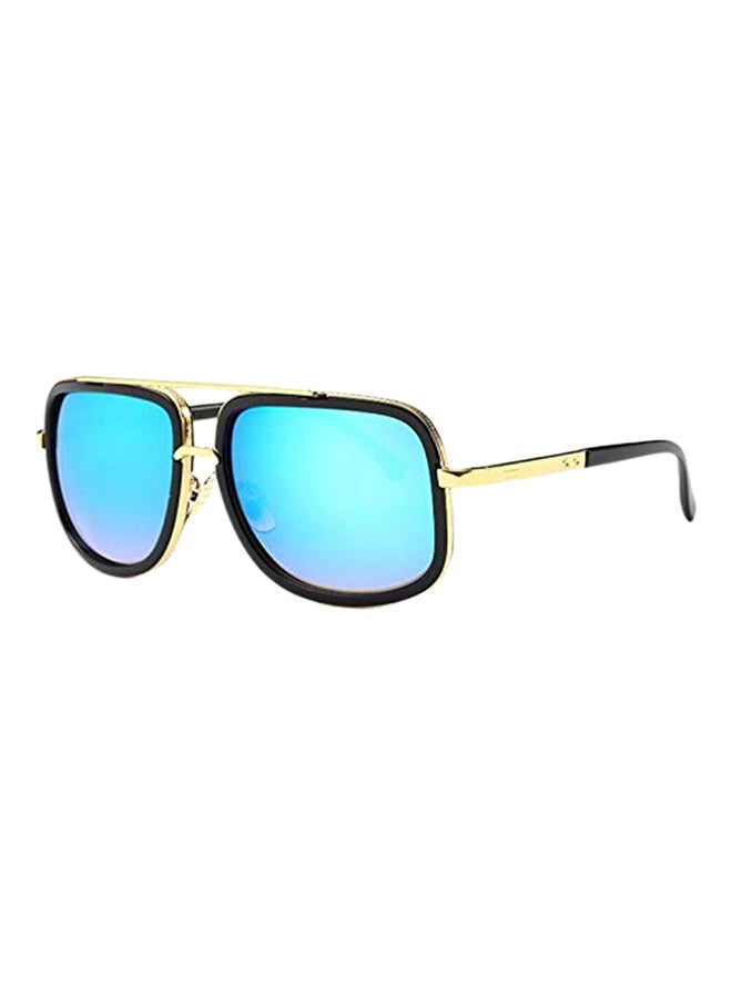 Retro Square Plastic Sunglasses - Image 2