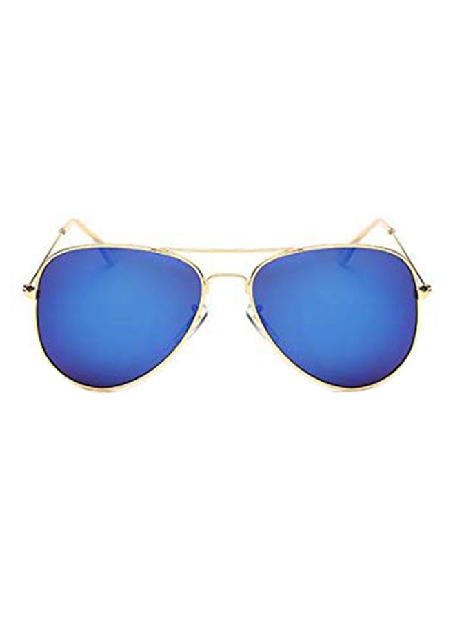 Polarized Oval Shape Frame Sunglasses