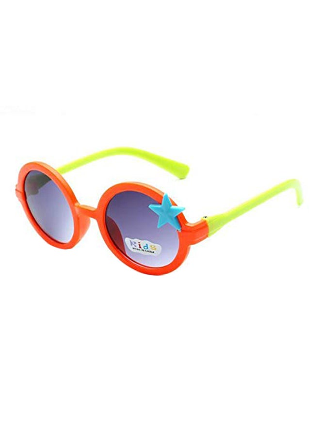 Generic - Kids' Lovely Pentagram Candy Round Polarized Sunglasses - Image 1