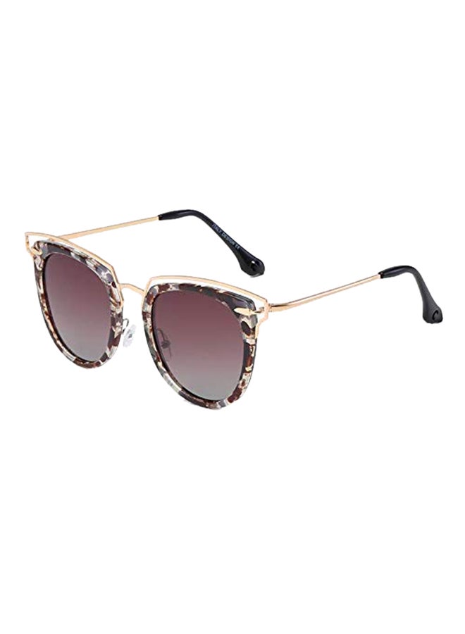 Polarized Classic Oval Frame Sunglasses - Image 2