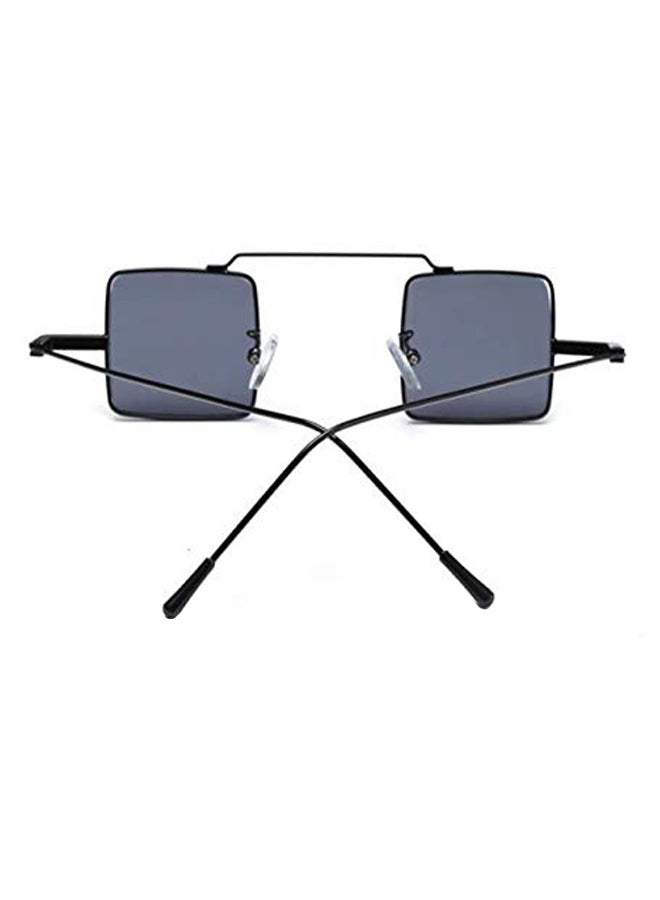 Square Flat Mirror Retro Locomotive Sunglasses - Image 2