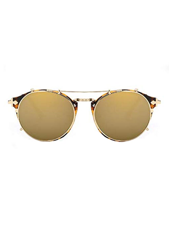 Fashionable Retro Oval Sunglasses
