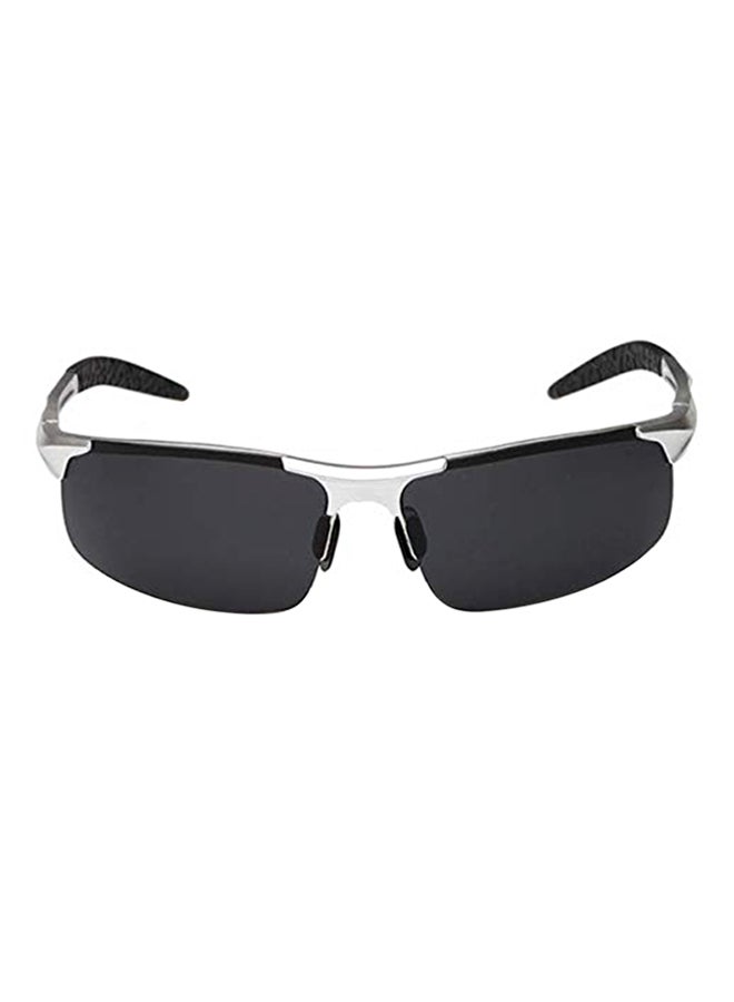 Men's Retro High End Magnesium Rectangular Frame Sunglasses - Image 1