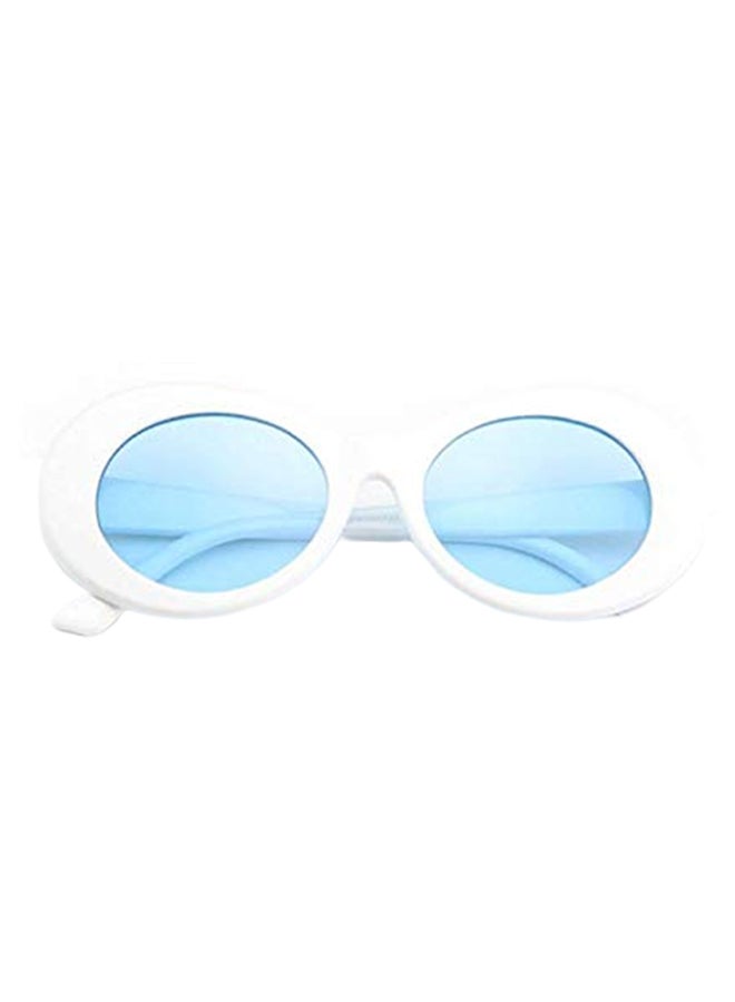 Generic Round Thick Frame Sunglasses 