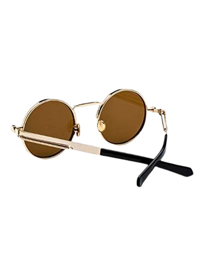 Generic Vintage Classic Unique Outdoor Round UV Protected Polarized Metal Sunglasses  - Image 2