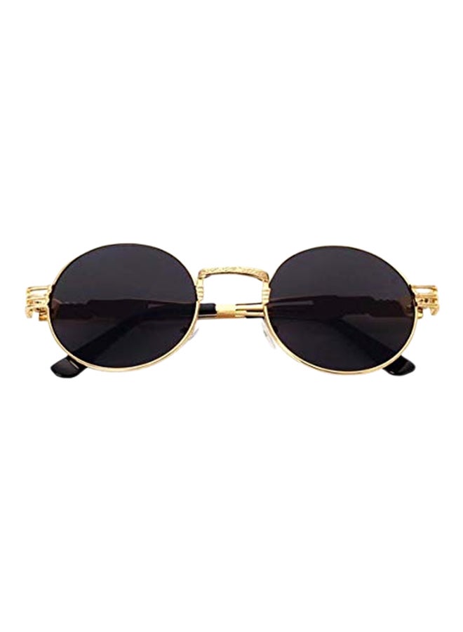 Fashion Round Mirrored Sunglasses - Image 1
