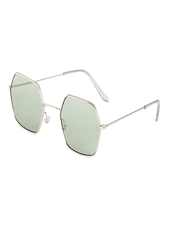 Retro Hexagon Frame Sunglasses