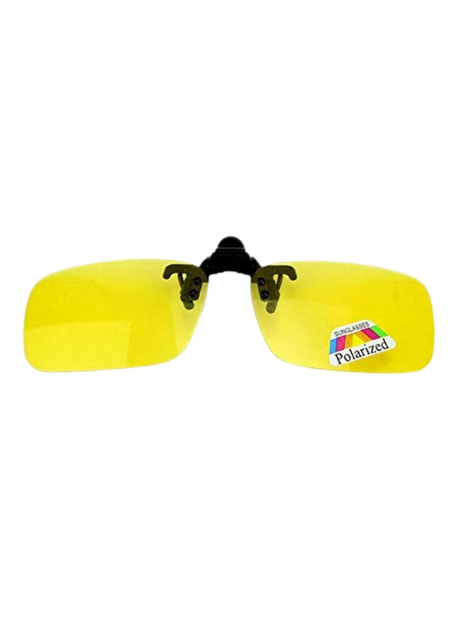 Night Vision Polarized Rectangular Driving Sunglasses