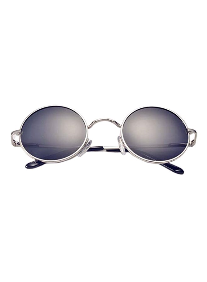 نظارة شمسية بإطار كلاسيكي مستدير وعدسات مستقطبة للرجال - Image 1