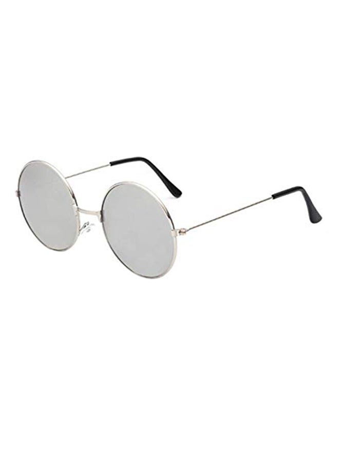 Retro Round Mirror Lens UV 400 Sunglasses - Image 2