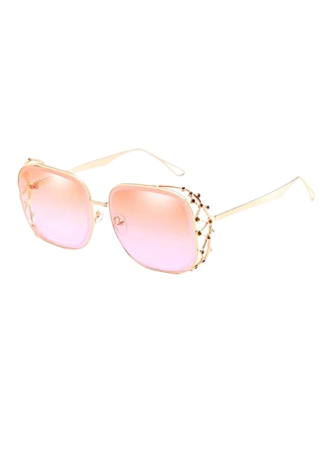 Women's Personality Trend Diamond Crown Decoration Large Frame Sunglasses - Image 2