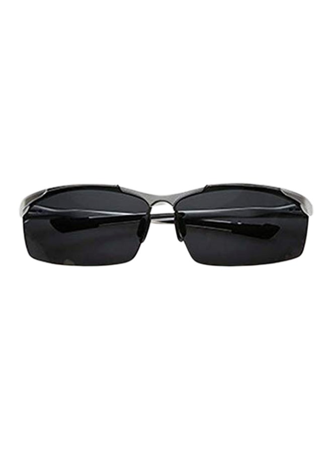 Men's Wrap UV Protection Plastic Sunglasses - Image 1