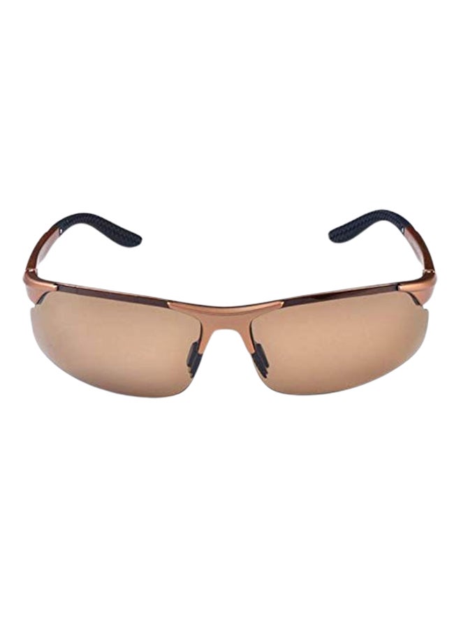 Men's Multipurpose Sample Rectangular Polarized Sunglasses - Image 1