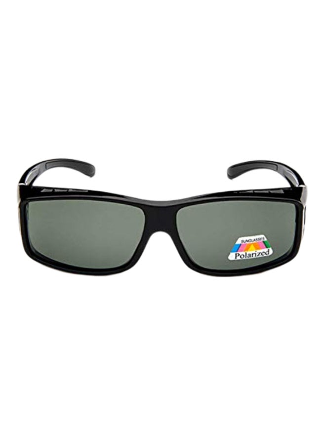 Men's Fashion Driving Polarized Rectangular Frame Sunglasses - Image 1