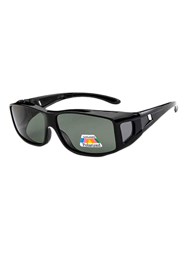 Men's Fashion Driving Polarized Rectangular Frame Sunglasses - Image 2