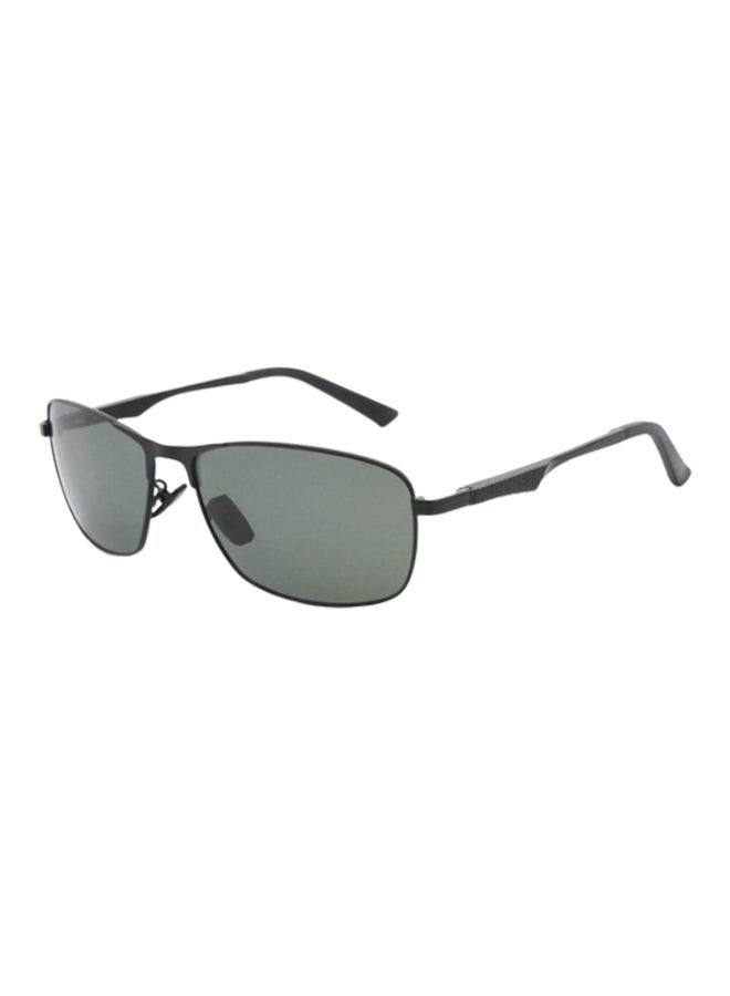 Men's Vintage Outdoor Rectangular UV Protected Sunglasses - Image 2