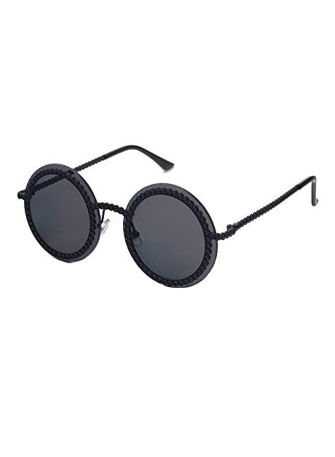 UV400 Polarized Retro Round Sunglasses - Image 2