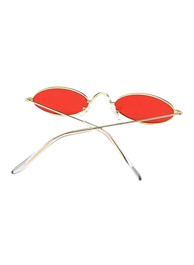 Small Vintage Oval Sunglasses