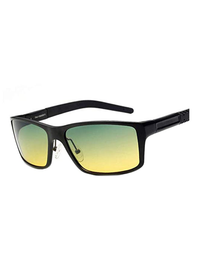 Rectangular UV Protection Metal Sunglasses - Image 2