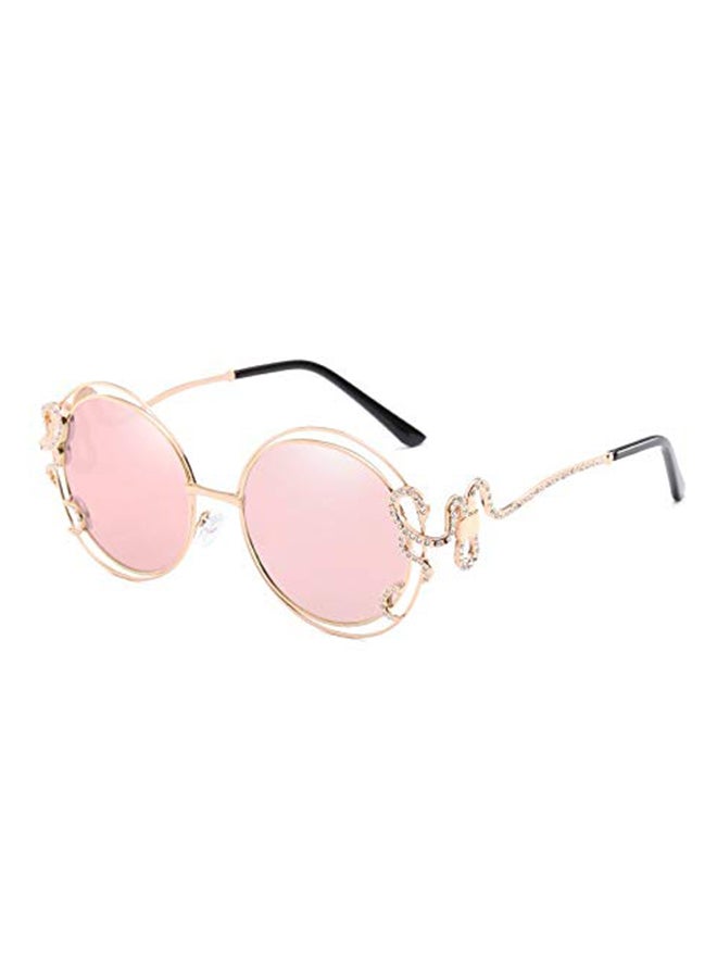 Women's Round Hollow Sun Glasses