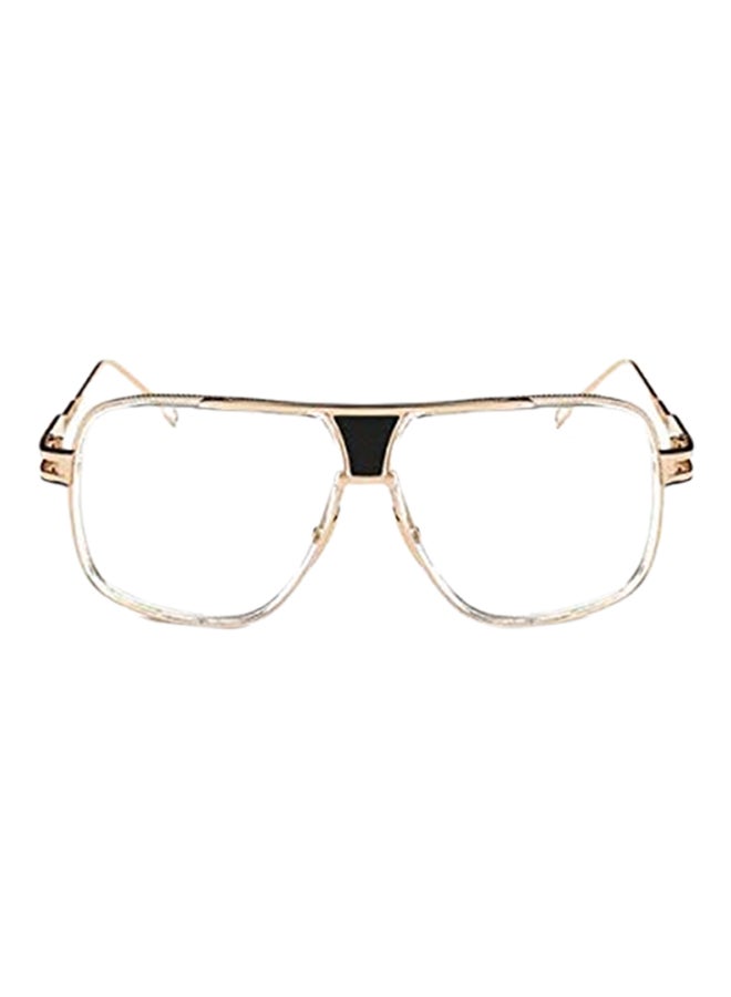 Retro Square Frame Mirror Sunglasses