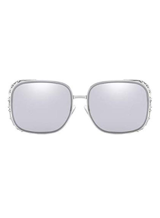 Women's Diamond Crown Square Sunglasses
