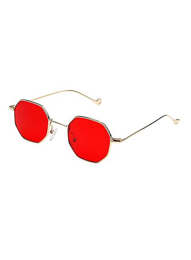 Women's Polarized Hexagon Sunglasses - Image 1