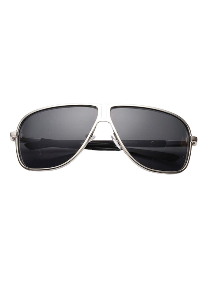 Men's Classic Pilot Polarized Plastic Sunglasses - Image 1