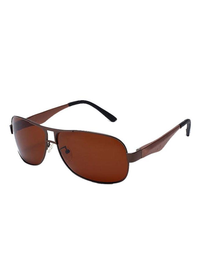 Men's Rectangular Polarized Sunglasses