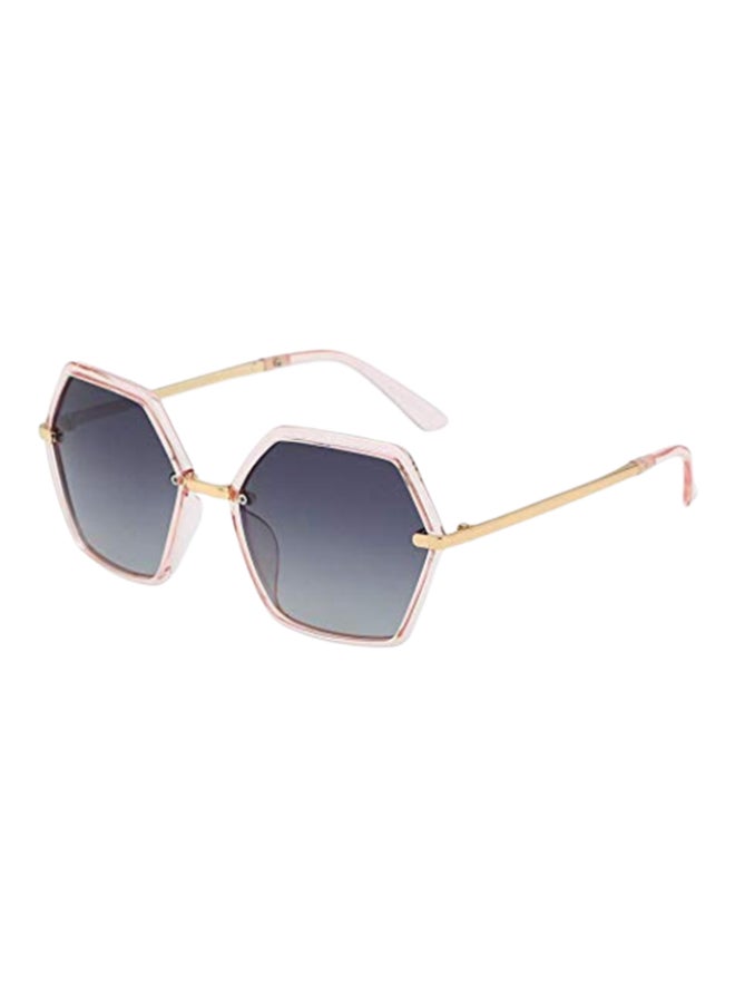 Hexagon UV Protection Metal Sunglasses - Image 2