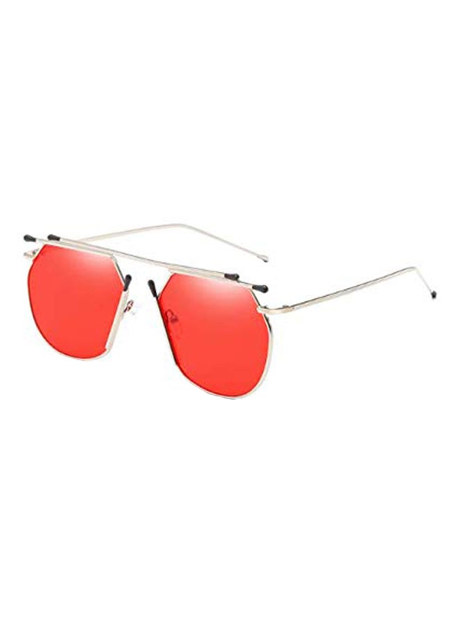 Vintage Retro Hexagonal Sunglasses - Image 2
