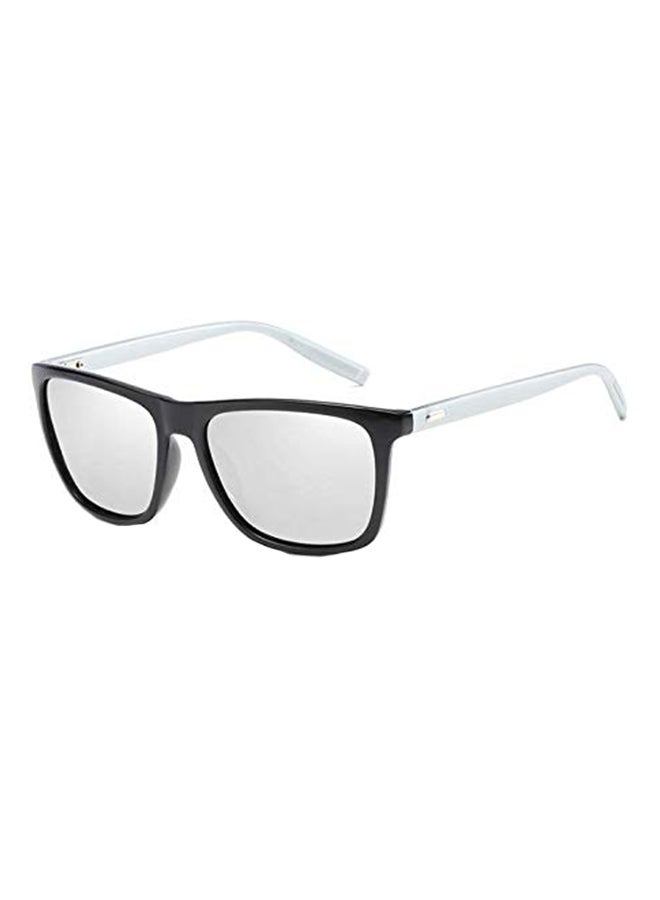 Polarized Square Mirror Sunglasses