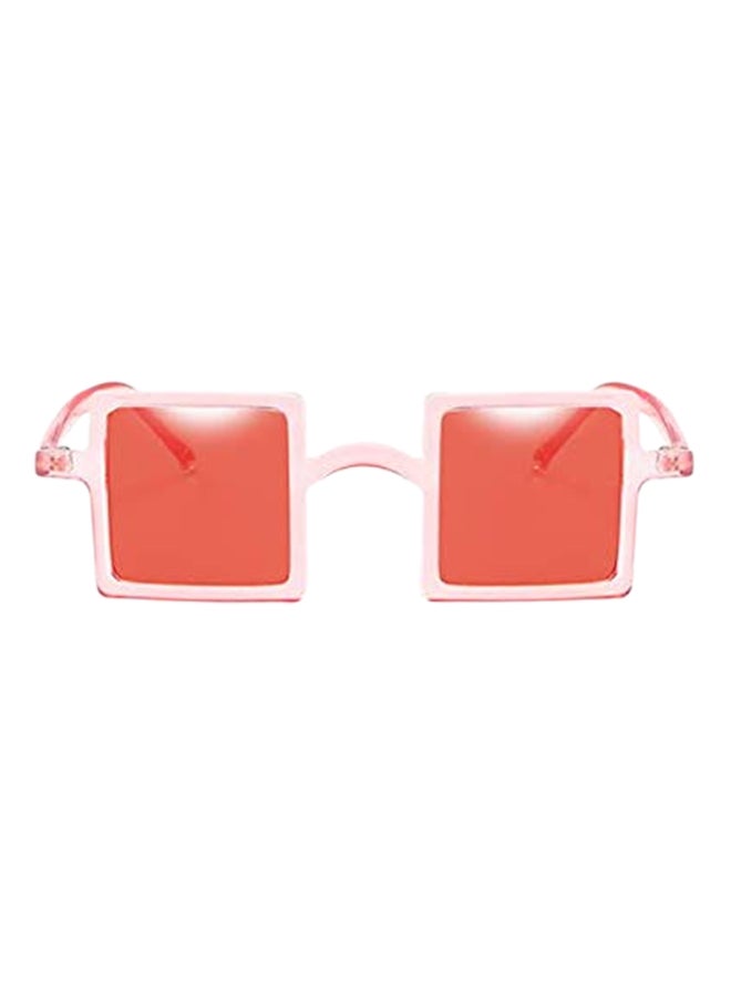 Women's Mirrored Vintage Avant-garde Square Frame Sunglasses - Image 1