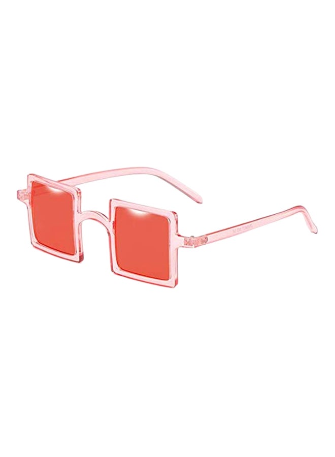 Women's Mirrored Vintage Avant-garde Square Frame Sunglasses - Image 2