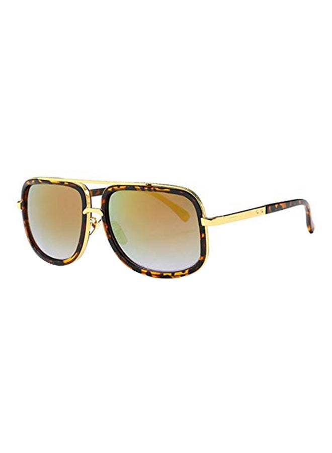 Large Square Retro Fashion Sunglasses - Image 2