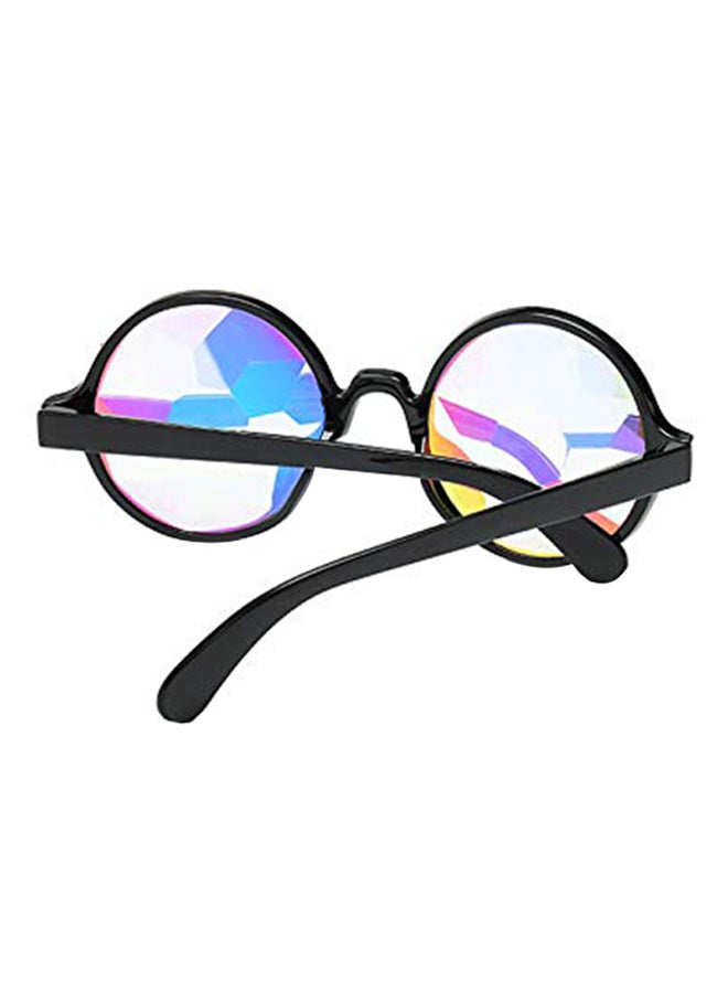 Kaleidoscope Round Rave Diffraction Sunglasses - Image 2