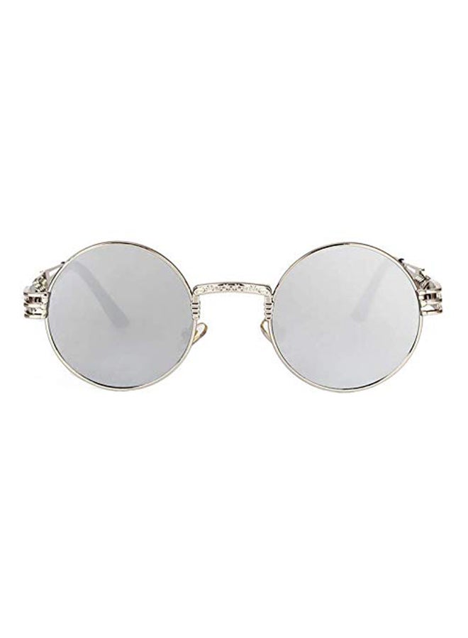 Steampunk Round Frame Sunglasses - Image 1