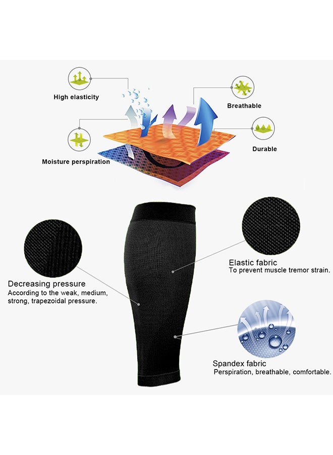 Mumian - Calf Sleeves Compression Leg Guard Wraps L - Image 1