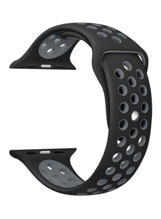 Breathable Watch Band For Apple Watch Black/Grey - v1566208231/N28686119A_1
