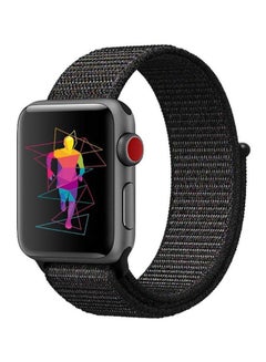 Replacement Sports Loop Band For Apple Watch Series Black