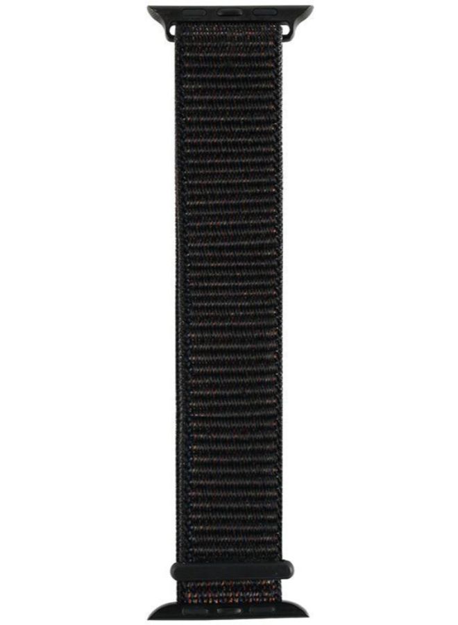 Generic - Replacement Sports Loop Band For Apple Watch Series Black - Image 1