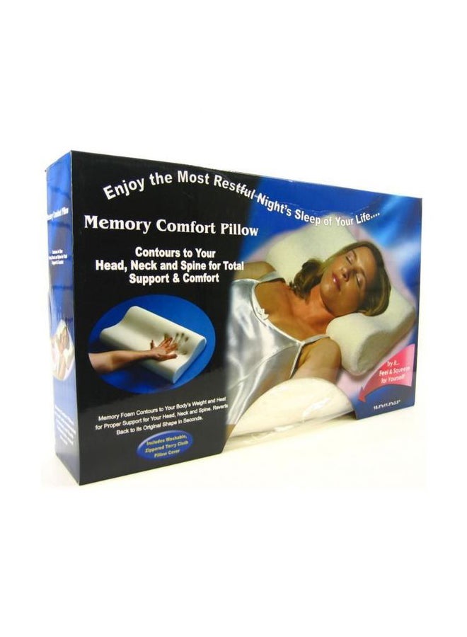 Memory Comfort Pillow White - Image 3