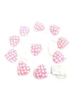 Salla Heart String Lights Pink 2meter  - Image 1
