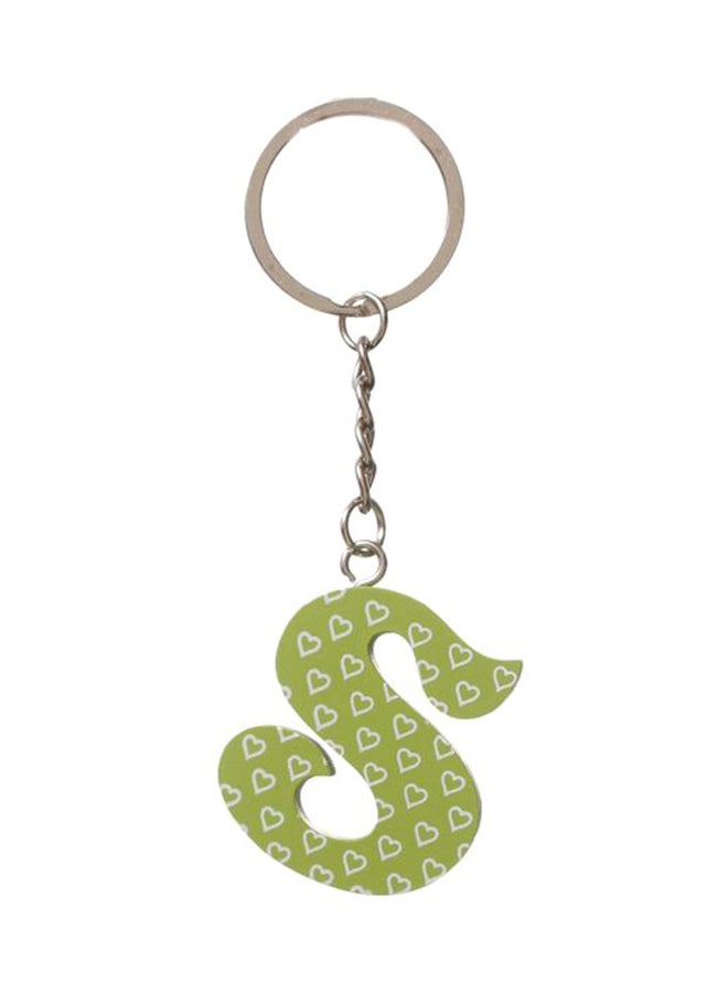 Letter S Keychain