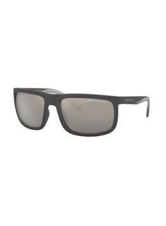 Armani Exchange Men's UV Protection Rectangular Sunglasses 0AX4084S80786G60  - Image 1